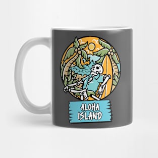 Aloha Hawaiian Islands Mug